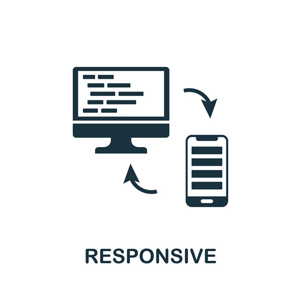 responsive website or mobile-friendly wireframe